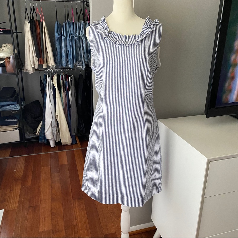 DuffIeld Lane Seersucker Dress - M